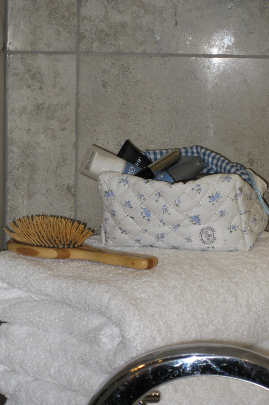 Forget Me Not Cosmetic Bag