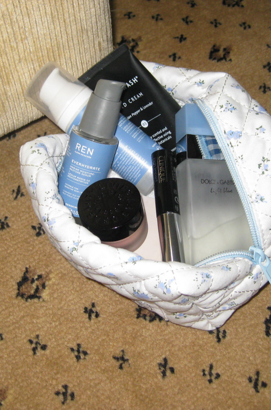 Forget Me Not Cosmetic Bag